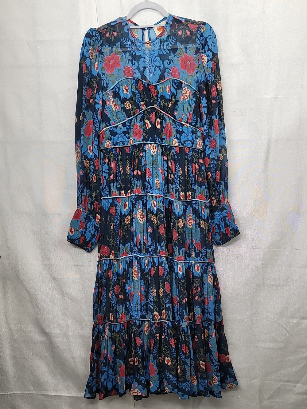 FARM Rio Arabesque Floral Gown Size Medium - Picture 2 of 16
